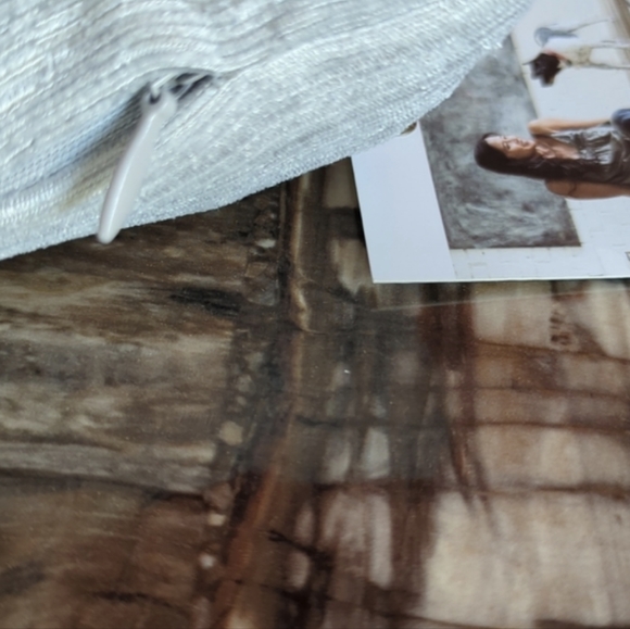 ❌SOLD❌ Rae Dunn OUR HAPPY PLACE Large Throw Pillow - Picture 3 of 4